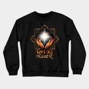 Spiritual Healing For Holistic Reiki Master Crewneck Sweatshirt